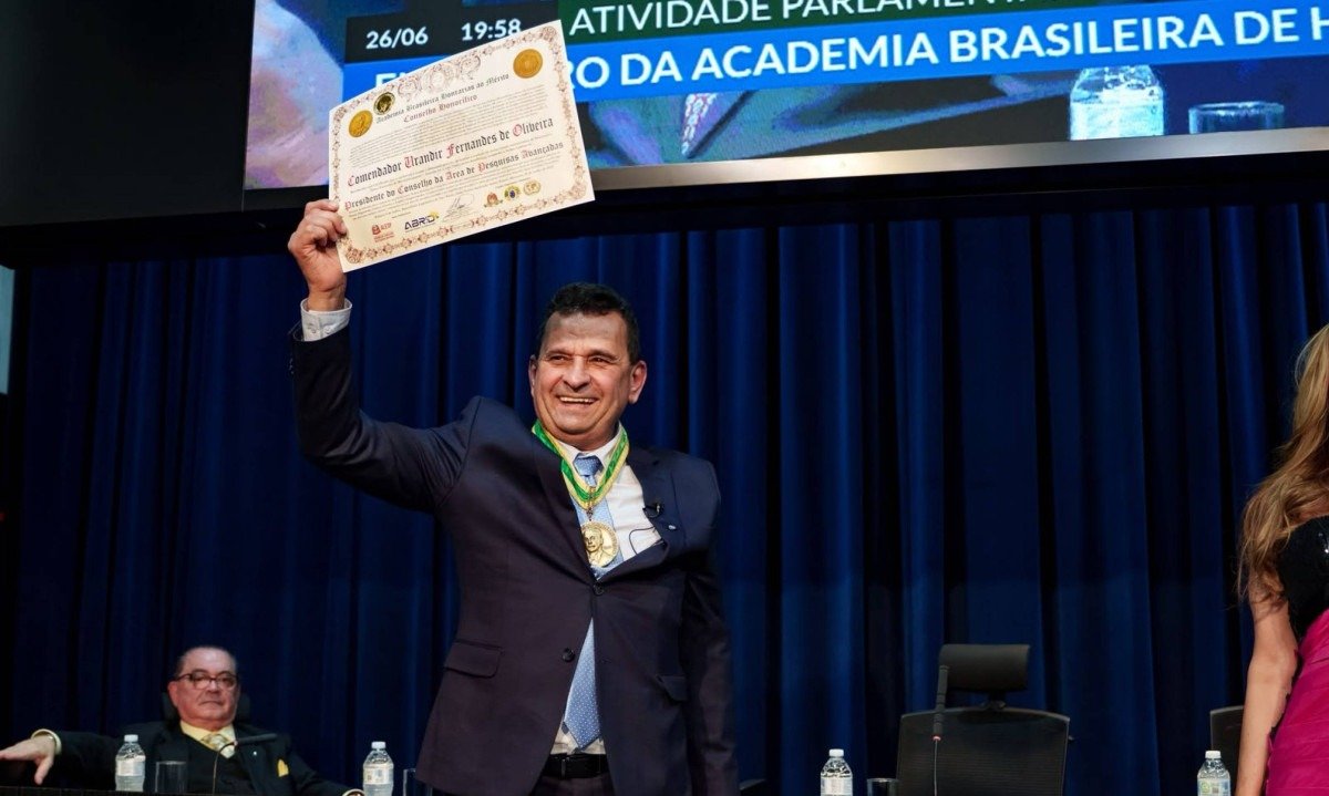 Urandir Fernandes de Oliveira, Fundador da BDM Digital, ganha título de Comendador - (crédito: PulseBrand)