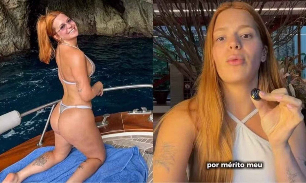 Viih Tube fala sobre mudança radical no corpo: "Tenho lipo, mas perdi 20 kg na marra" - (crédito: Tupi)