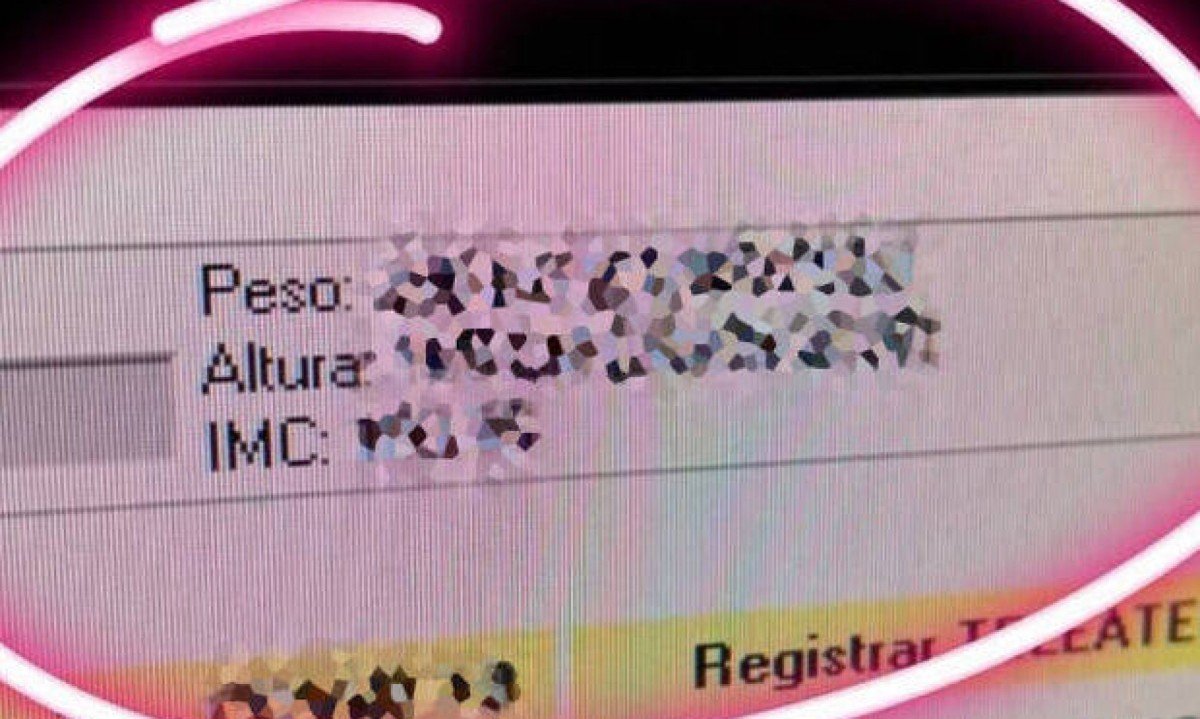 Médico do HC de Ribeirão Preto expôs prontuário em rede social e ironizou peso de paciente - (crédito: Reprodução/ X)
