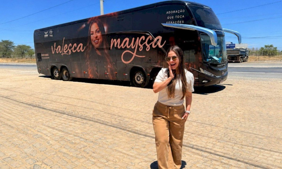 Aguiar MultiMusic conduz louvor de Valesca Mayssa a 9 cidades nordestinas -  (crédito: Divulgação)