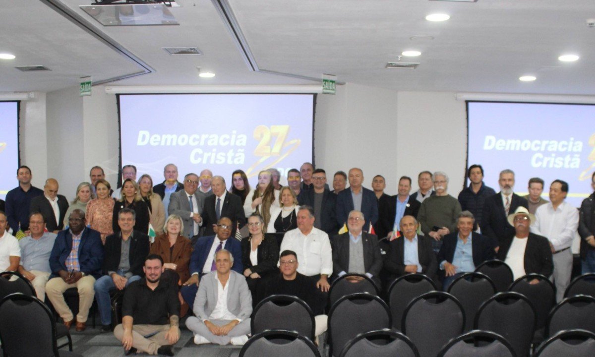João Caldas foi empossado como novo presidente nacional da Democracia Cristã no Brasil em 2025 - (crédito: Democracia Cristã/Divulgação)