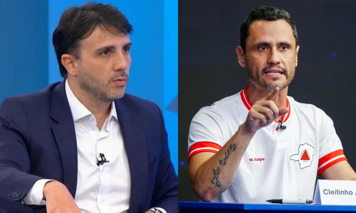 Candidato do Missão lamentou uma possível vitória de Cleitinho em Minas Gerais - (crédito: Reprodução | Júnia Garrido/Band Minas)