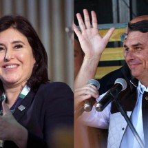 Tebet sobre Flávio: 'Risco de colocar a milícia do Rio na Presidência' - Daniel Ramalho e Silvio Avila / AFP