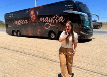 Aguiar MultiMusic conduz louvor de Valesca Mayssa a 9 cidades nordestinas -  (crédito: Divulgação)