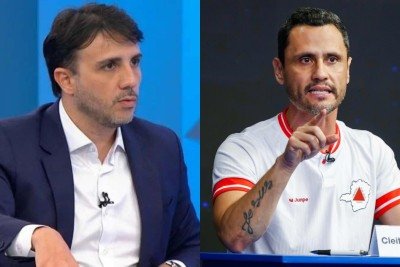 Candidato do Missão lamentou uma possível vitória de Cleitinho em Minas Gerais -  (crédito: Reprodução | Júnia Garrido/Band Minas)