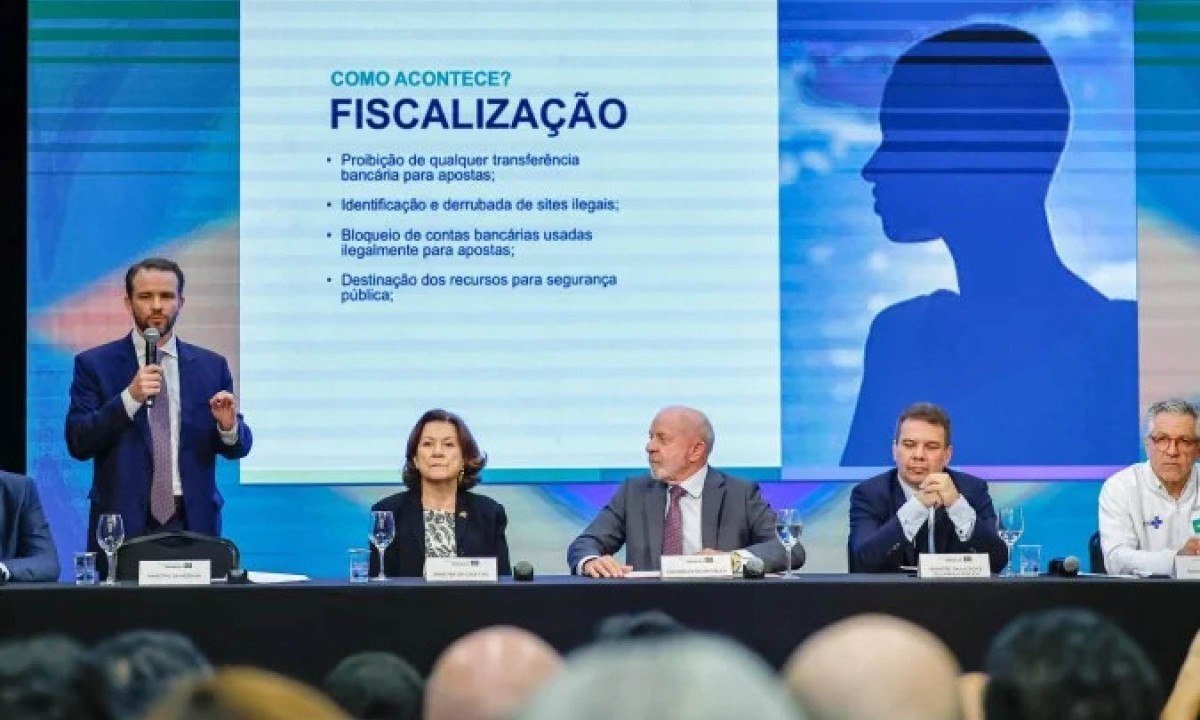Presidente da República, Luiz Inácio Lula da Silva, durante anúncio de novas medidas econômicas, em São Paulo - SP - (crédito: Ricardo Stuckert)