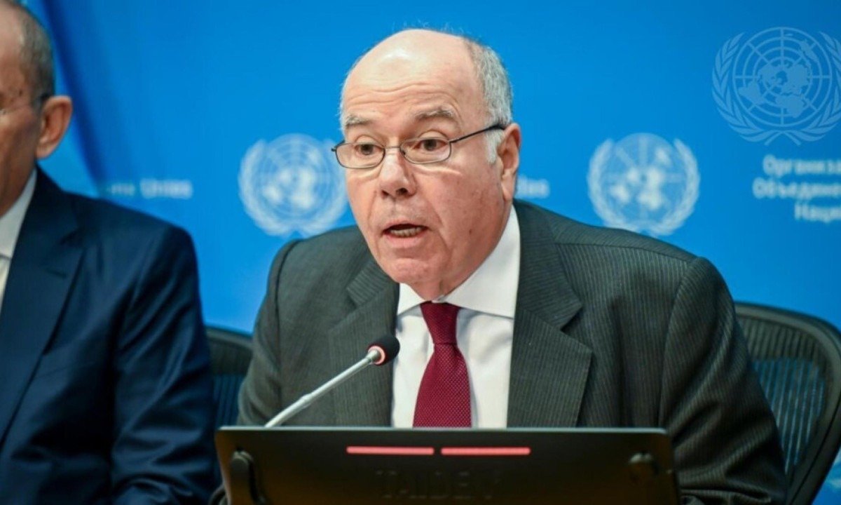 Protesto contra Netanyahu na ONU: onde estava o chanceler do Brasil? - (crédito: Foto: UN Photo/Laura Jarriel)