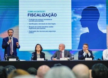 Presidente da República, Luiz Inácio Lula da Silva, durante anúncio de novas medidas econômicas, em São Paulo - SP -  (crédito: Ricardo Stuckert)