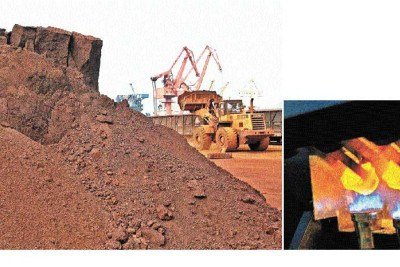Terras raras (E) em um depósito de extração: passar para a etapa de beneficiamento e, na sequência do processo, tratar o elemento na indústria (D) para deixá-lo em condição de ser usado na produção de bens dentro do território brasileiro é o objetivo a ser atingido -  (crédito: FOTOS: AFP)