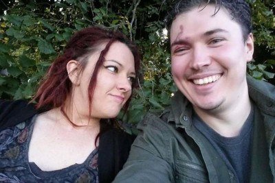 Uden e Adelle eram amigos antes de começar a namorar -  (crédito: Adelle Overton)