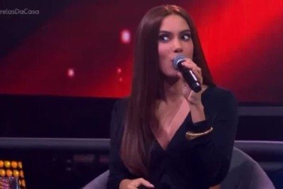 Anitta alfineta a Globo e critica nomes de grupos em final de reality -  (crédito: Tupi)