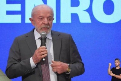 Lula disse que a medida tem como objetivo impedir que pessoas utilizem recursos destinados a despesas básicas em apostas -  (crédito:  Reprodução )