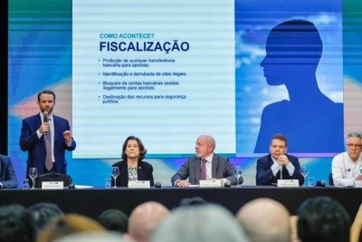 Presidente da República, Luiz Inácio Lula da Silva, durante anúncio de novas medidas econômicas, em São Paulo - SP -  (crédito: Ricardo Stuckert)