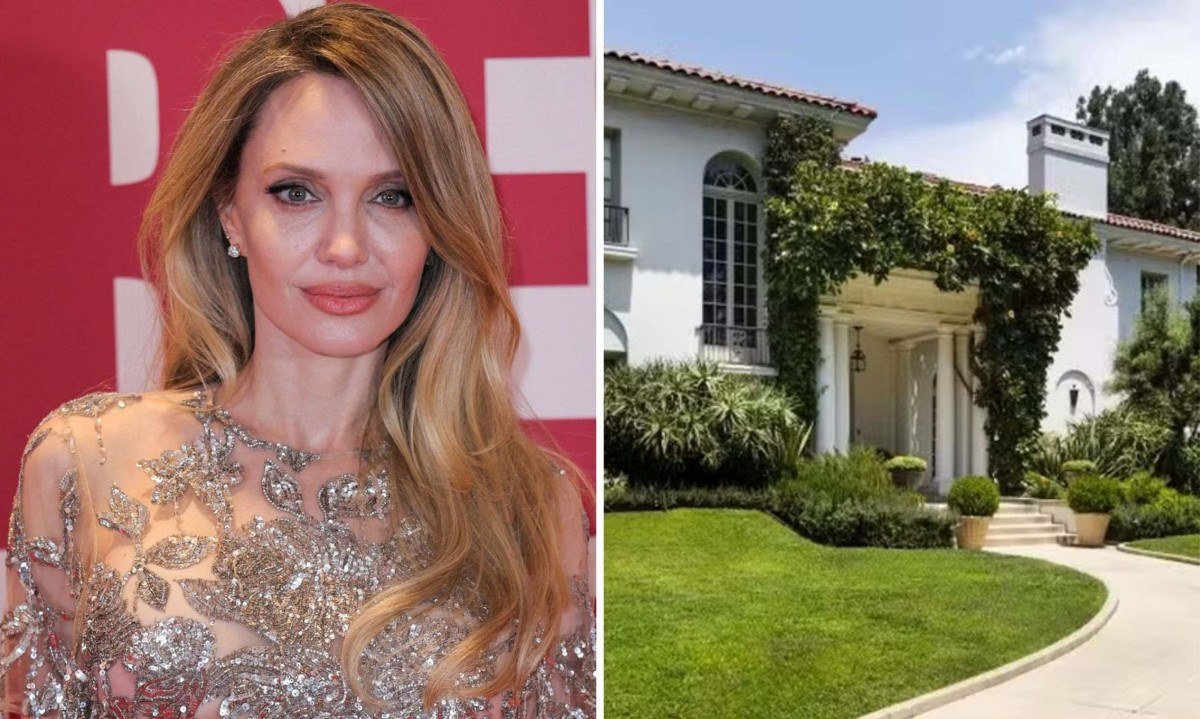Angelina Jolie vende mansão que comprou com Brad Pitt - (crédito: AFP)