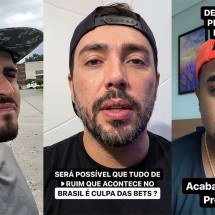 'Vão ter que trabalhar': web debocha de influenciadores após fim das bets -  Reprodução/Redes sociais