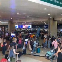 Aeroporto de Confins: operações neste sábado afeta ao menos 11 voos - Reprodução