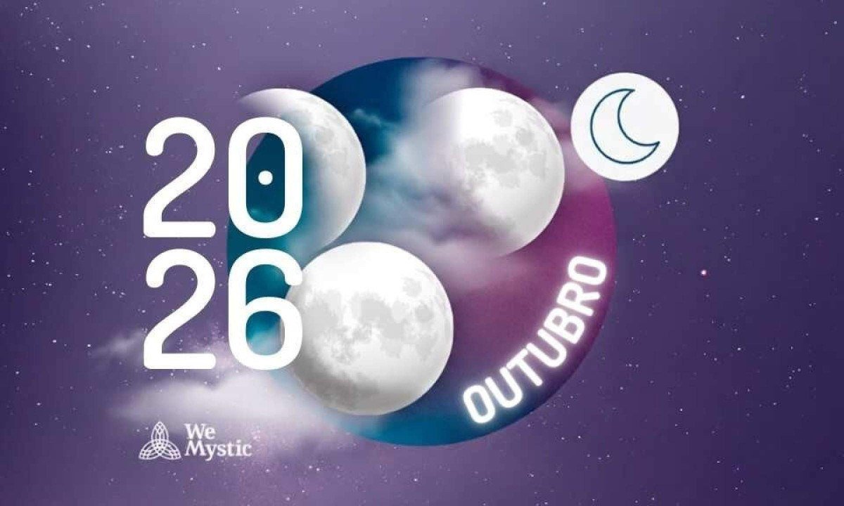 Fases da Lua em outubro de 2026: cura, equilíbrio e transformação - (crédito: Wemystic)