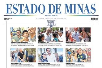 Confira a capa do Estado de Minas do dia 28/09/2026