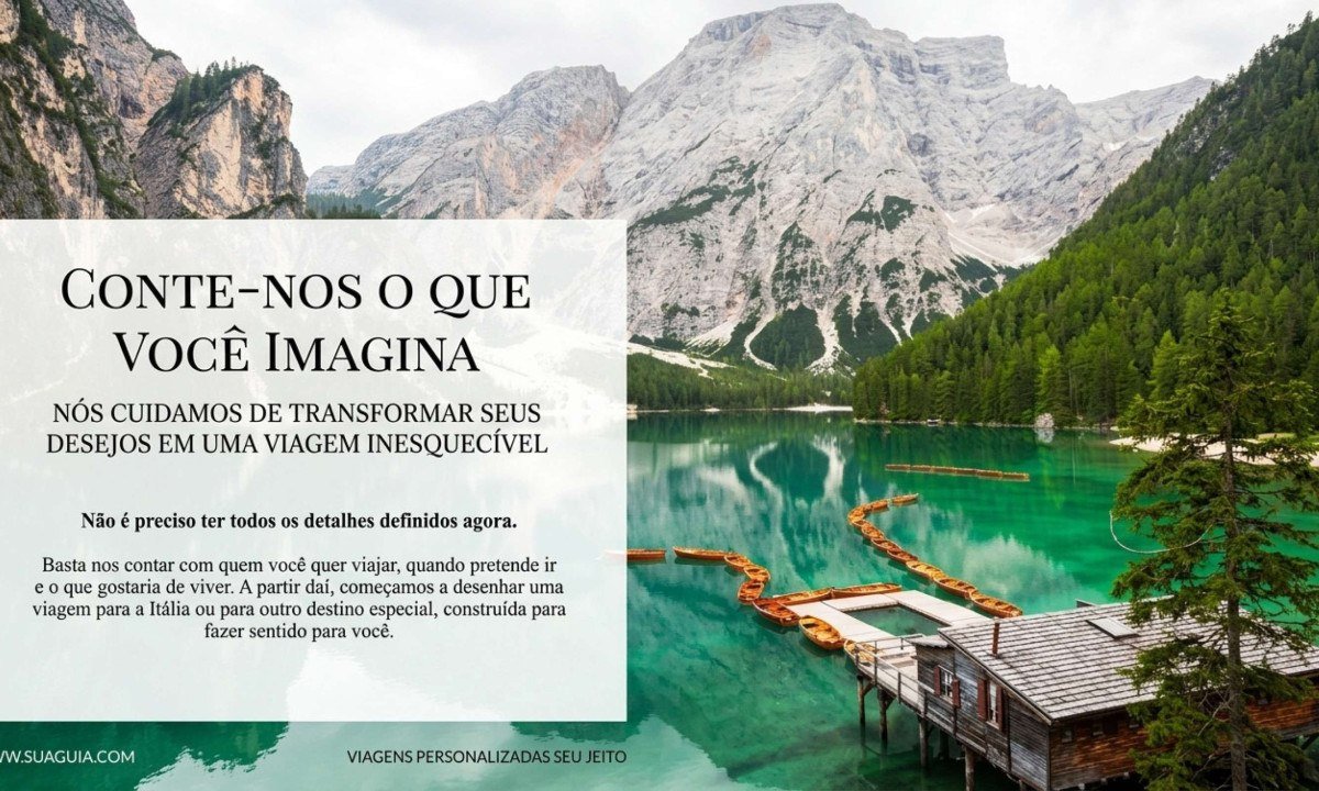Como é feito um roteiro de viagem sob medida para a Itália - (crédito: PulseBrand)