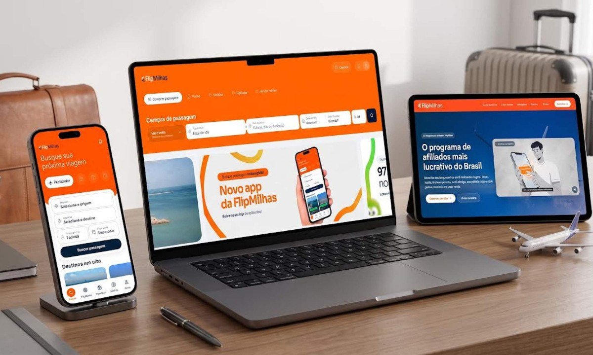 FlipMilhas integra aplicativo, blog e rede de afiliados - (crédito: DINO)