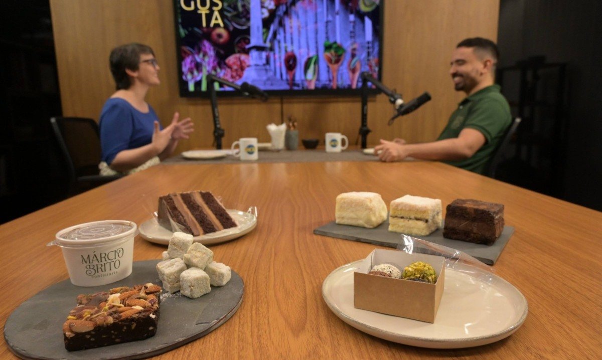 Na entrevista para o podcast Degusta, Márcio Brito não descarta a possibilidade de se inscrever para o MasterChef Confeitaria no ano que vem Na entrevista para o podcast Degusta, Márcio Brito não descarta a possibilidade de se inscrever para o MasterChef Confeitaria no ano que vem
