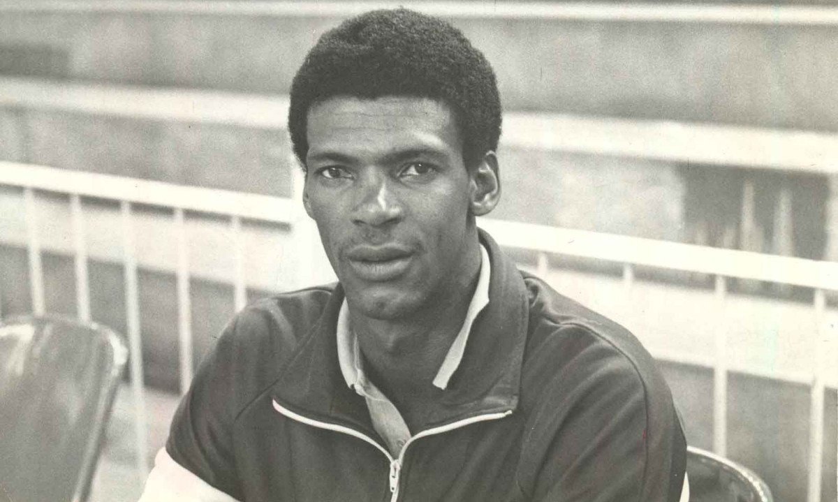 O pivô Gérson Victalino, o Gersão, fez história nas quadras defendendo o Ginástico e a Seleção Brasileira -  (crédito: JOSÉ PEREIRA/EM/D.A PRESS – 1º/3/1985)