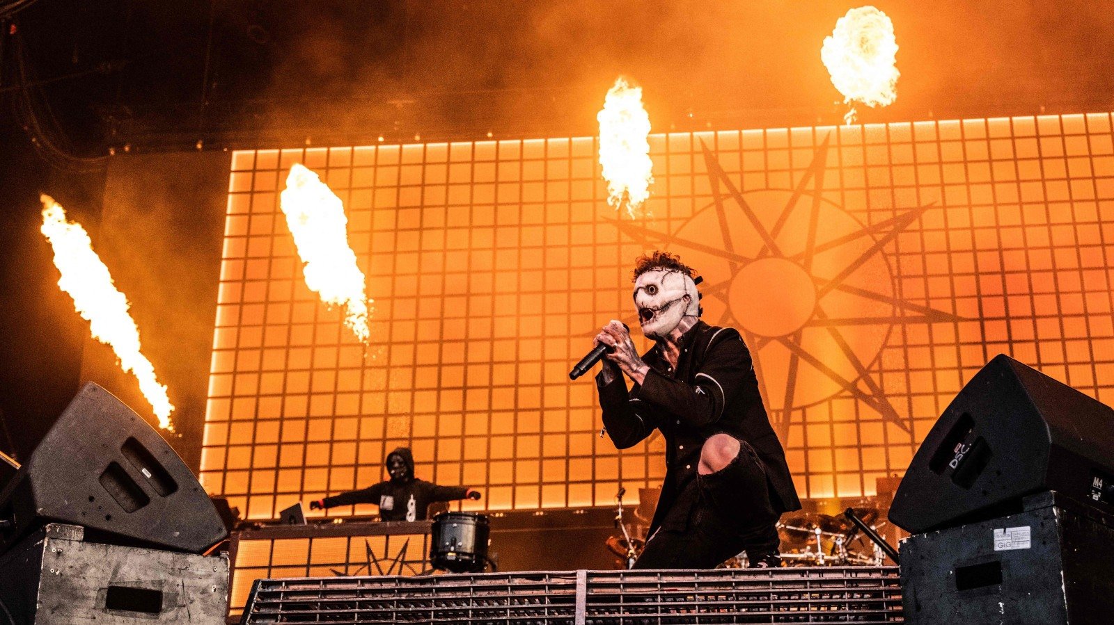 O Slipknot &eacute; headliner do The Town 2027 e far&aacute; show &uacute;nico em festival na sua nova turn&ecirc; mundial -  (crédito: AFP)