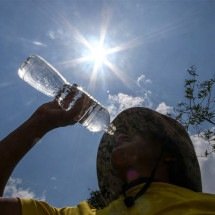 El Niño e os refúgios do calor - Johny Magallanes/AFP