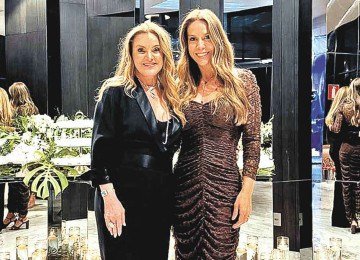 Virgínia Bartolomeo e a filha MarcelA BARTOLOMEO -  (crédito: ANA JUNQUEIRA/DIVULGAÇÃO)