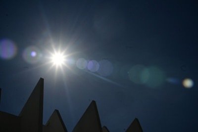 Calor intenso eleva as temperaturas em cidades de Minas Gerais, com registros acima de 40°C -  (crédito: Leandro Couri/EM/D.A.Press)