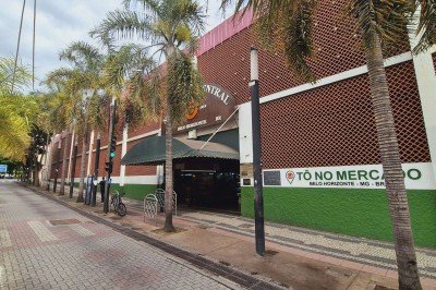 Atropelamento ocorreu entre a Avenida Augusto de Lima e Rua Santa Catarina, nas proximidades do Mercado Central de BH -  (crédito: Jair Amaral/EM/D.A Press)