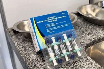 Vacina Pneumo 20 ser&aacute; aplicada a idosos a partir de 85 anos nos centros de sa&uacute;de de BH -  (crédito: Henrique Menezes/PBH)