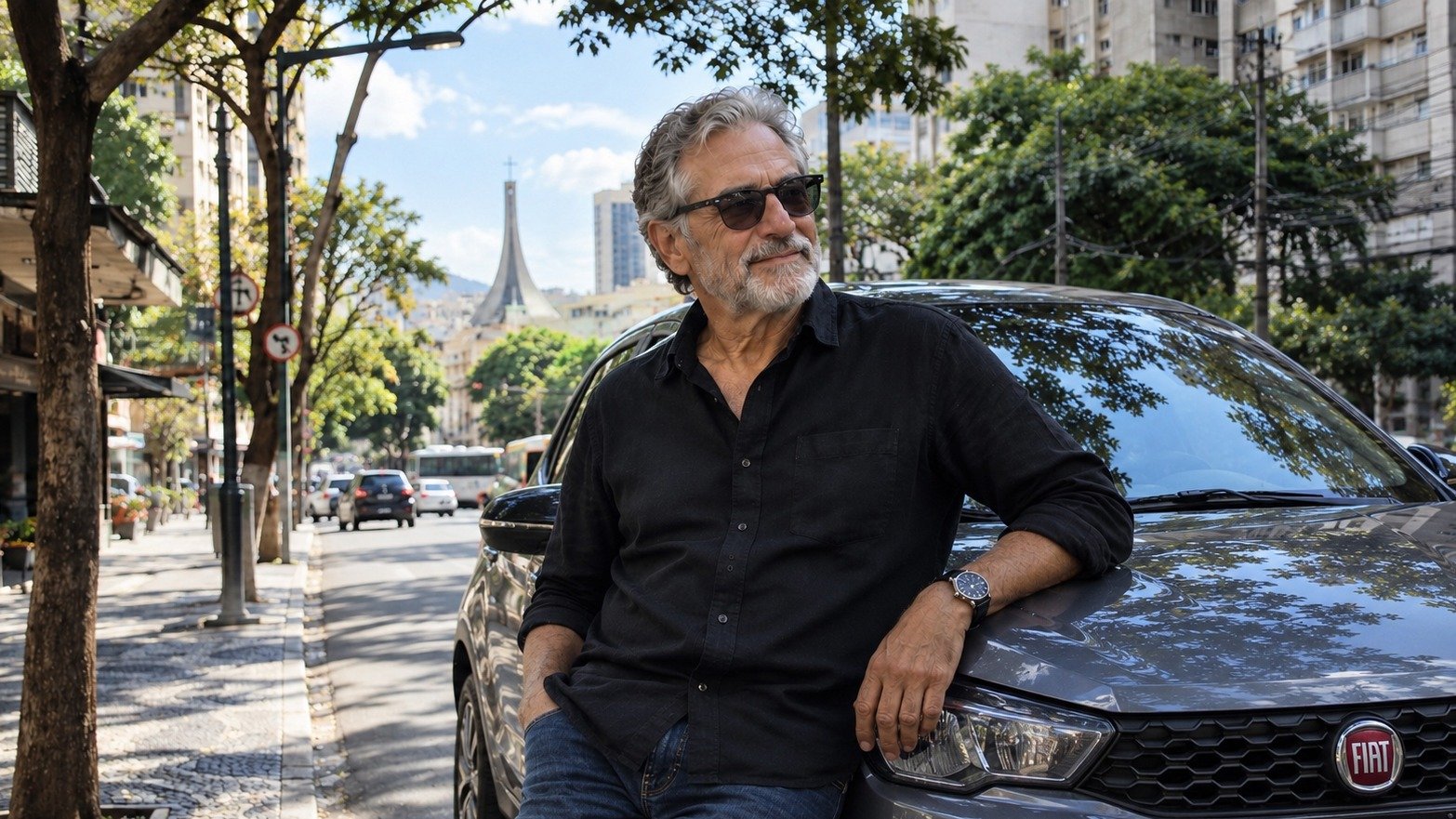 Idosos ganham facilidade para estacionar com a credencial digital, que beneficia motoristas e passageiros -  (crédito: Imagem criada com IA)