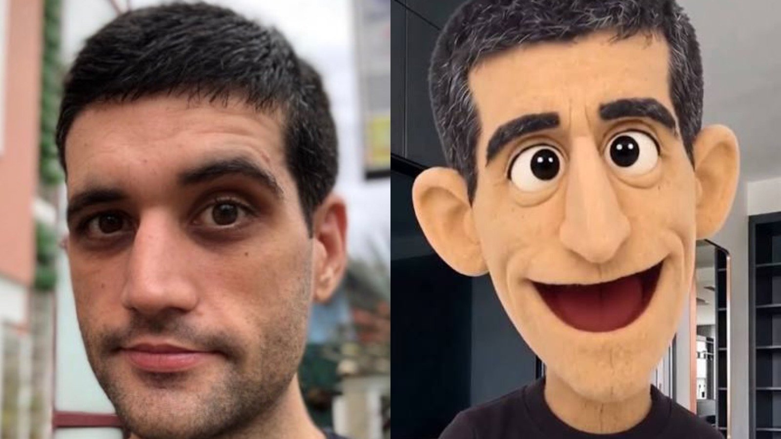 Youtuber Davy Jones, Gustavo Sanches, e sua representa&ccedil;&atilde;o como boneco de ventr&iacute;loquo, utilizada sem autoriza&ccedil;&atilde;o na campanha de Romeu Zema -  (crédito: Redes sociais)