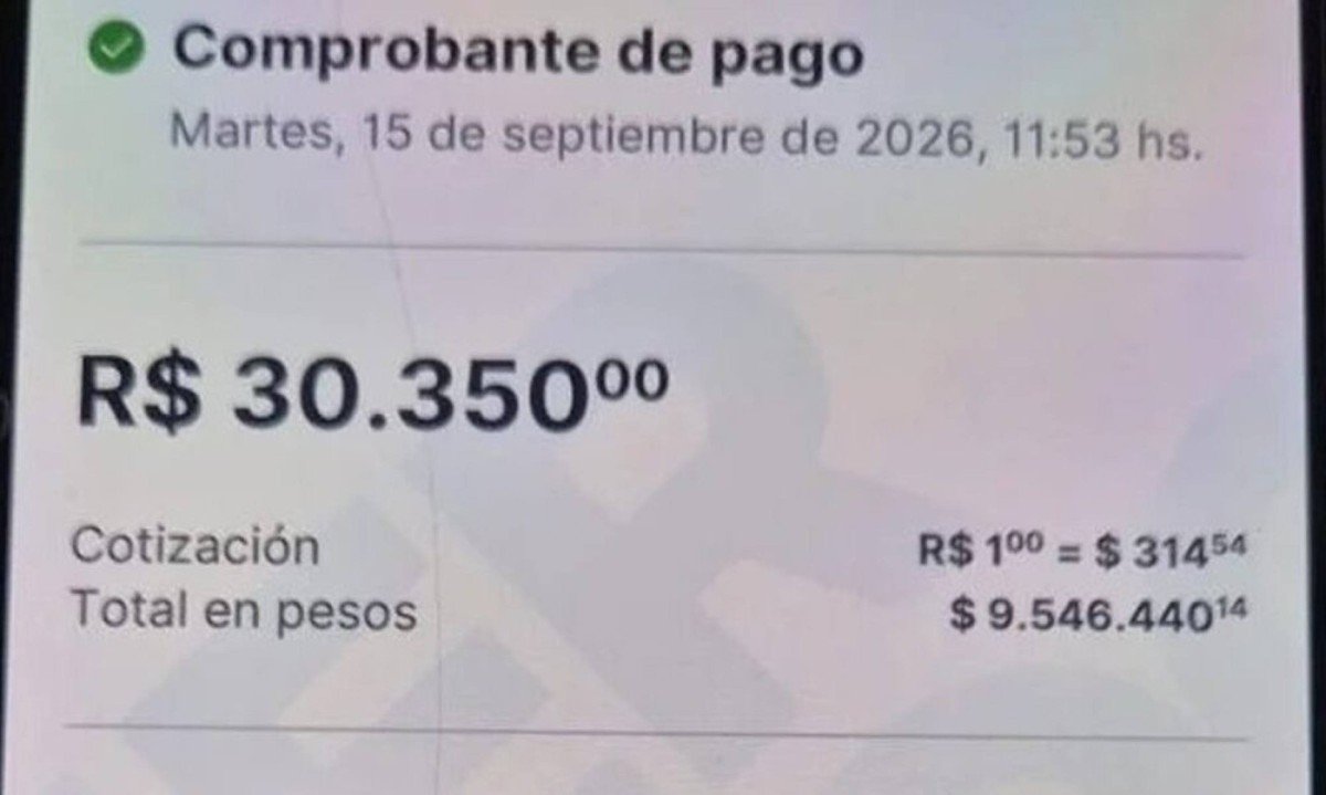 Turista argentino paga corrida de R$ 30,75, descobre débito de R$ 30 mil no cartão e motorista alega à polícia que achou se tratar de doação ou gorjeta - (crédito: Tupi)