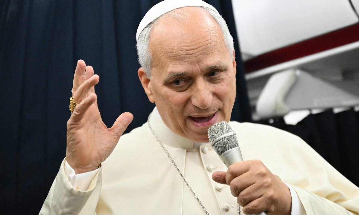 Papa Leão XIV afirmou que algumas organizações da Igreja Católica foram abusivas 'como sistema' - (crédito: AFP)