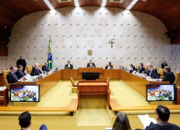 A guerra de liminares escancara a crise e abala a confiança no STF -  (crédito: Gustavo Moreno/STF – 20/8/24)