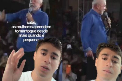 Nikolas afirmou que apenas mulheres que já tiveram atividade sexual passam por exames ginecológicos internos -  (crédito: Redes Sociais/Reprodução )