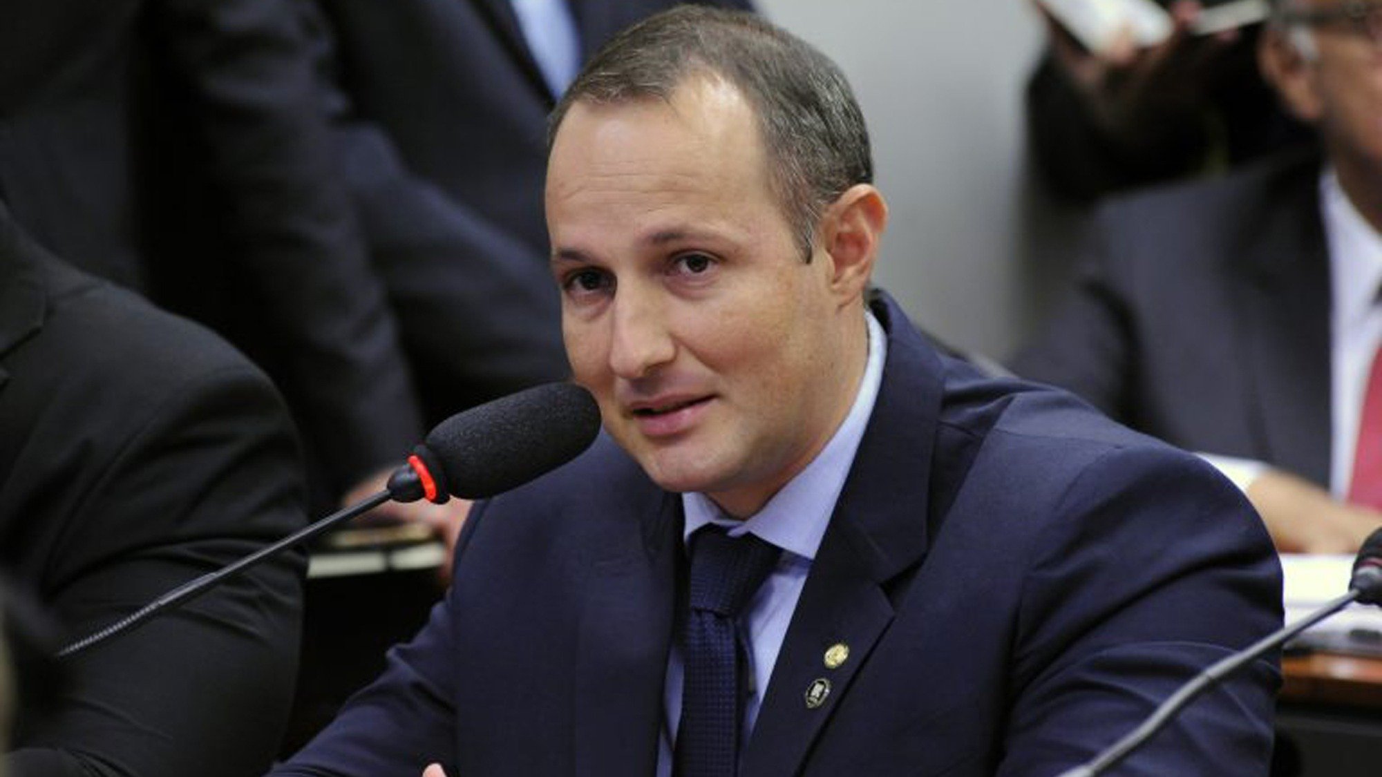 Guilherme Derrite, candidato ao Senado por S&atilde;o Paulo, um dos nomes na disputa das Elei&ccedil;&otilde;es 2026 -  (crédito: Cleia Viana/Camara dos Deputados)