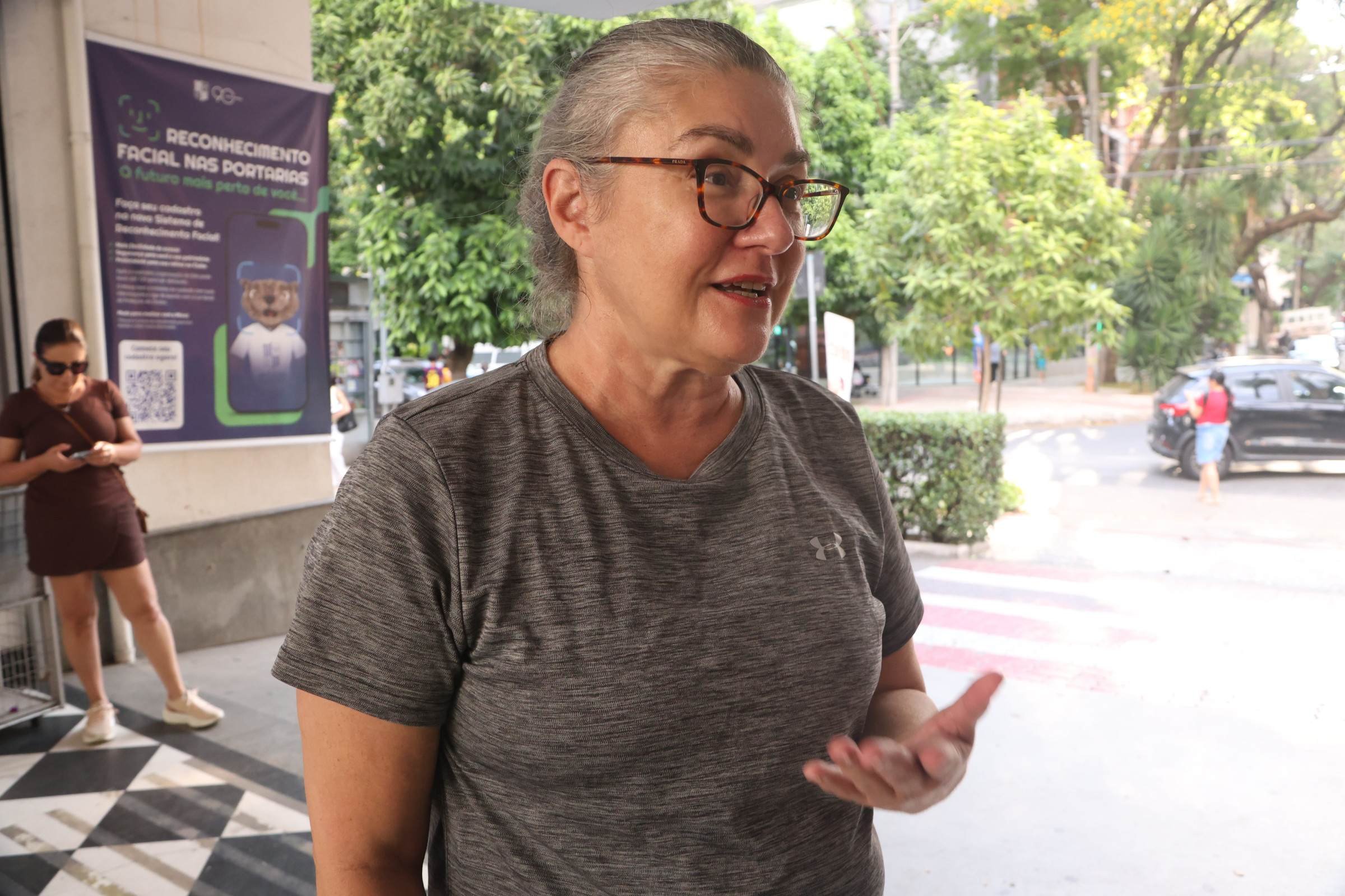  Monica Freire, associada do Minas T&ecirc;nis I, se diz preocupada com a possibilidade de altas temperaturas no ver&atilde;o