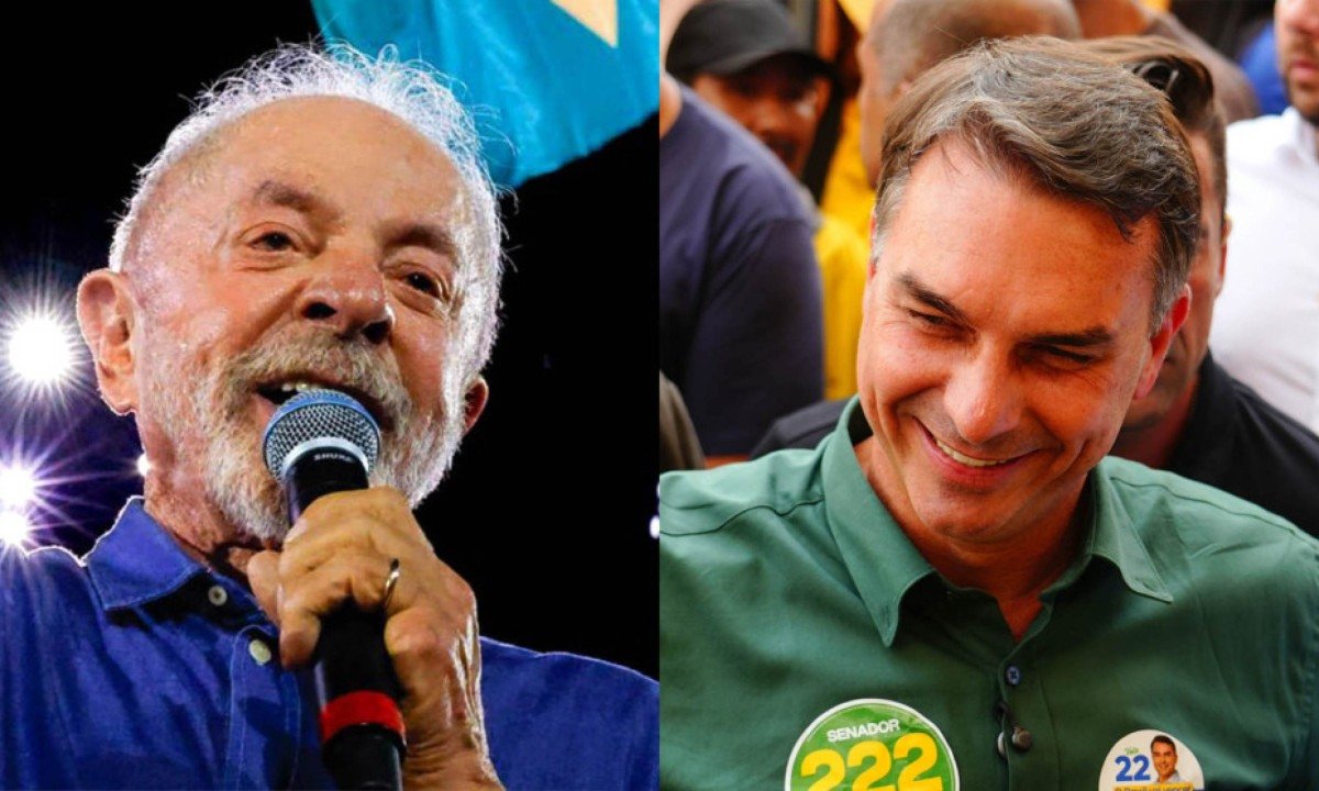 Como Lula e Flávio Bolsonaro se preparam para, até domingo, caçar os votos que faltam - (crédito: Foto: Ricardo Stuckert/Vittor Sales/Campanha Flávio Bolsonaro)