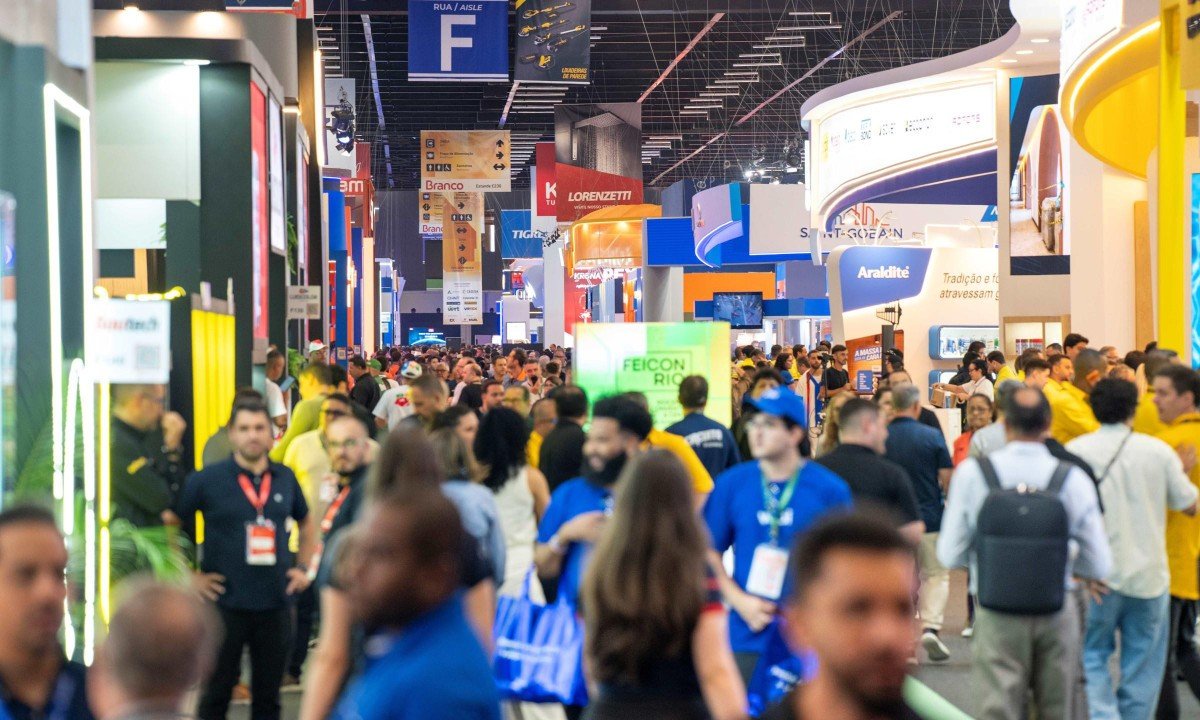Feicon Rio conecta compradores e expositores no estado - (crédito: DINO)