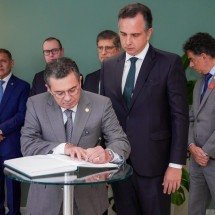 Rodrigo Pacheco toma posse como ministro do TCU - Divulgação/ Rodrigo Pacheco