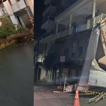 Temporal causa danos e afeta cerca de 2 mil pessoas em cidade mineira - Reprodução/Defesa Civil