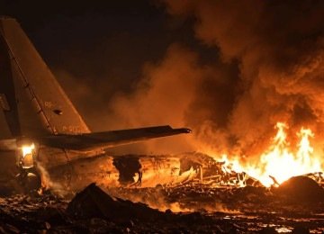 Aeronave de capacidade nuclear cai na Rússia e deixa seis mortos e um ferido
 -  (crédito: OSINTdefender)