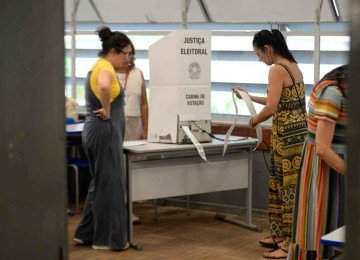 Eleitores não se lembram dos candidatos que votaram para Assembléias e Congresso -  (crédito: Tulio Santos/EM/D.A.Press – 6/10/24)