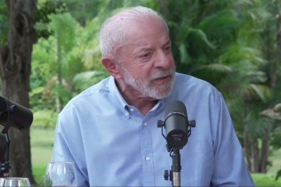 Presidente Lula concedeu entrevista a podcasts progressistas -  (crédito: Reprodução/Lula)