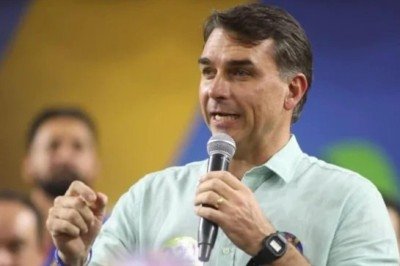 Candidato a presidente pelo PL Flavio Bolsonaro volta a Minas na reta final da campanha para o primeiro turno -  (crédito: Marcos Vieira/DA Press)