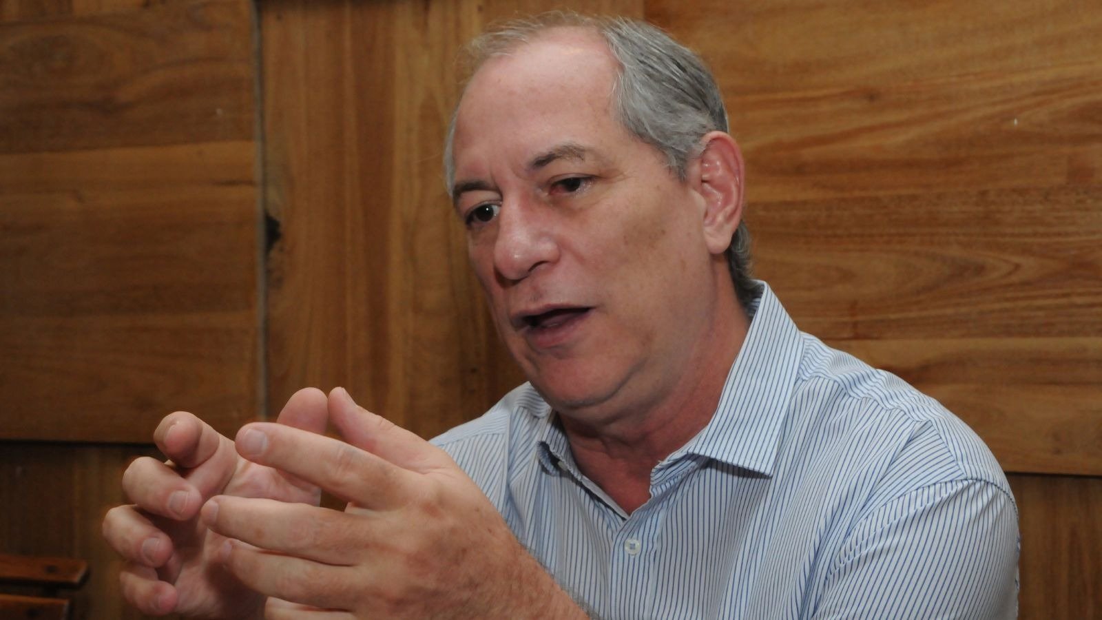 Ciro Gomes, candidato ao governo do Cear&aacute; pelo PSDB -  (crédito:  Paulo Filgueiras/EM)