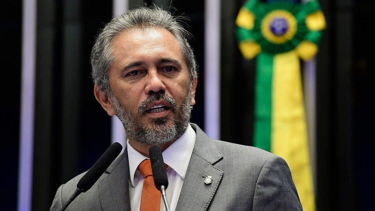 Candidato ao governo do Cear&aacute;, Elmano de Freitas -  (crédito: Saulo Cruz/Ag&ecirc;ncia Senado)